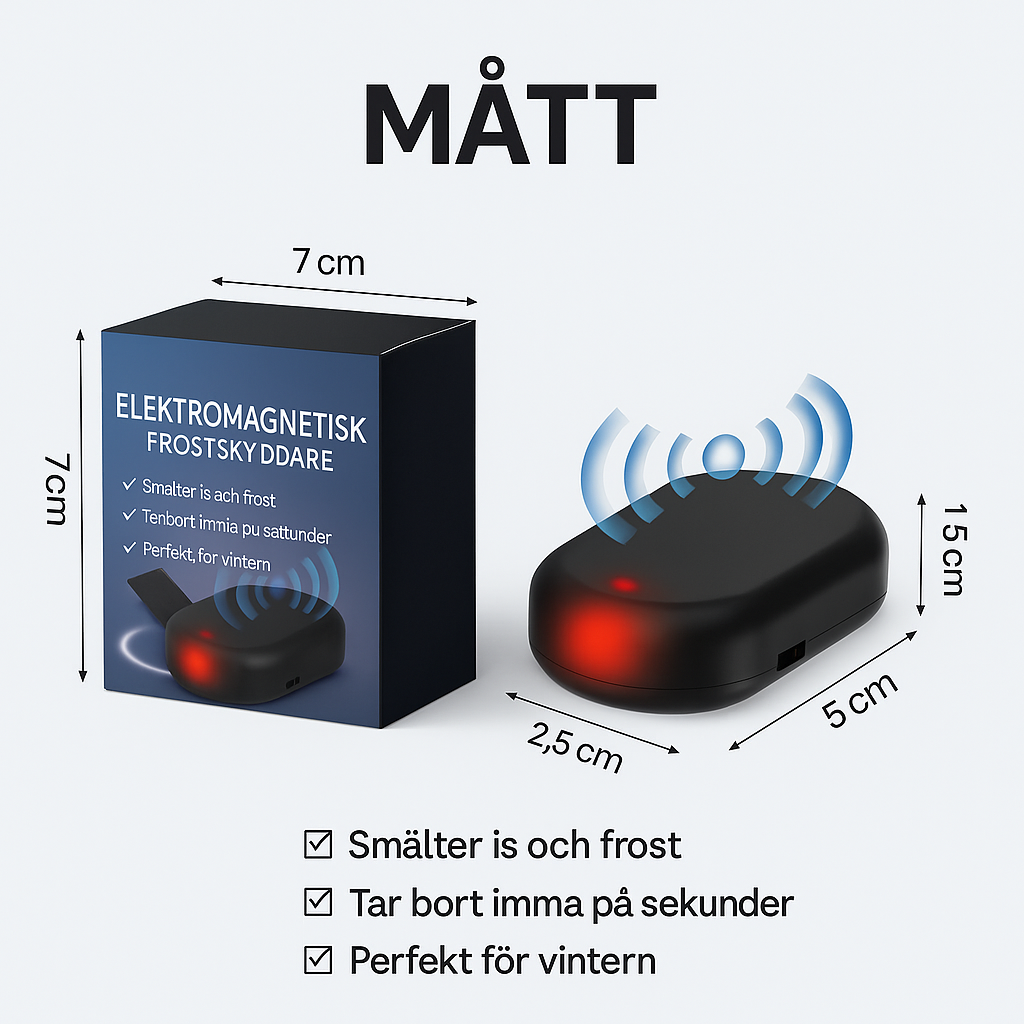 FrostWave™ - Elektromagnetisk frostskydd